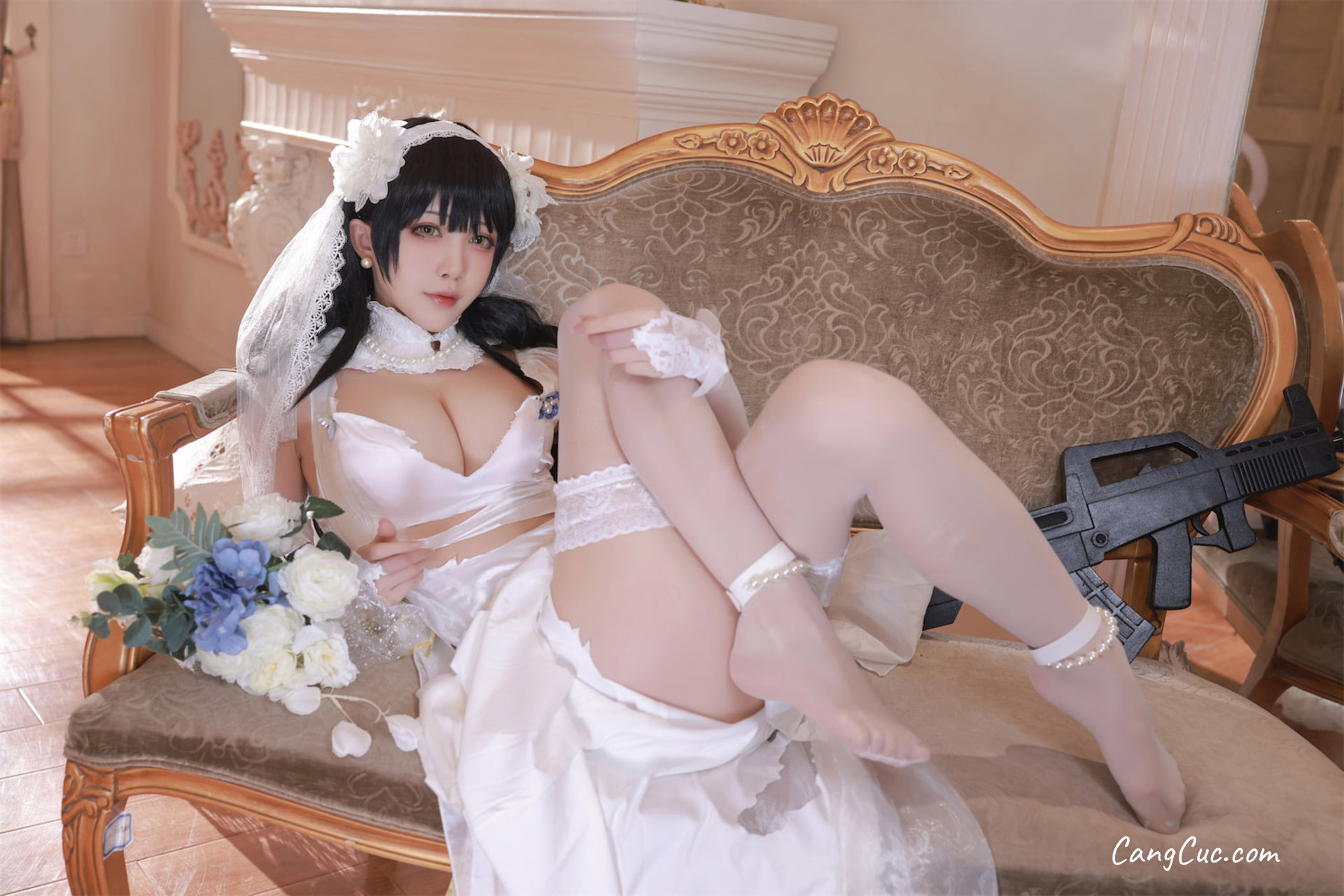 Coser@水淼Aqua Vol.092: Girls’ Frontline OTS14 & Type95 ảnh 36